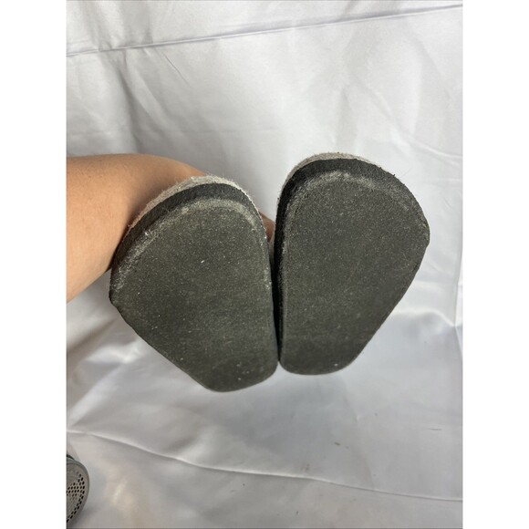 Birkenstock Zermatt Rivet Wool Eggnog Sandals Size 38 - Picture 12 of 13